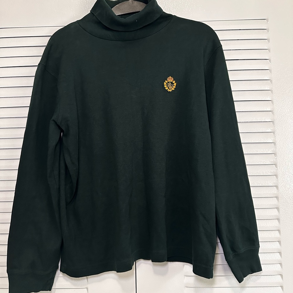 Ralph Lauren Forest Green Turtleneck Sweater